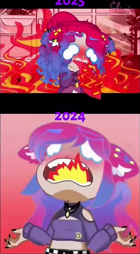 Animation comparison ✨️ (I guess I'll never learn from my past mistakes) #2024 #2025 #comparison #gachaanimation #gachatweening