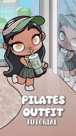 Pilates outfit tutorial/idea| Avatar World #avatarworld #pilates #outfit #shorts
