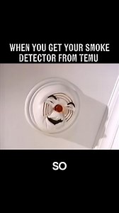 20K reactions · 5.2K shares | Temu smoke detectors. #reelsviralシ #fbreels #comedy #facebookreel #funnyvideos #entertainment #foryou # | Steve Sizemore | Facebook