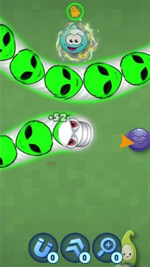 Alien Ko Banaa Diya Monster Worms Zone New Gameplay 🤯 Alien Worms Zone New Update 😈#everyone #like