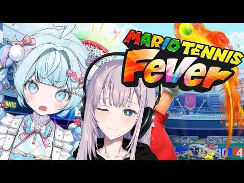 【マリオテニスフィーバー】レイネ先輩とやってみる！【水宮枢／ホロライブDEV_IS】