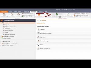 WISO Hausverwalter - Offene Posten erzeugen