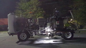 1.1K views · 42 reactions | Ground Control to DPD Ground Control to DPD Take your protein pills and put your blue lights on Ground Control to DPD (ten, nine, eight, seven, six) Commencing countdown, blue lights on (five, four, three) Check your blue lights and may God's love be with you (two, one, liftoff) As Mission: Faunce Corner Road nears completion, they rolled out this moon buggy tonight to paint some lines. | Dartmouth Police Department | Facebook