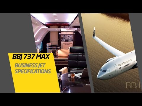 Boeing BBJ 737 MAX Business Jet Specifications