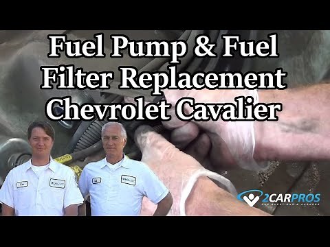 Fuel Pump & Fuel Filter Replacement Chevrolet Cavalier 1995-2005