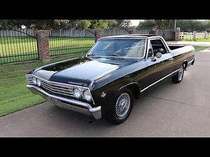 1967 Chevrolet El Camino 327 4bbl, factory a/c, powerglide, nice driver