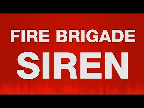 Fire Brigade Siren SOUND EFFECT - Feuerwehr Sirene SOUNDS