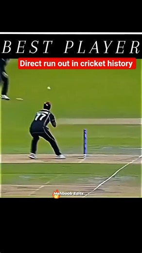 Moste Direct run out in cricket History 😈😱#runout #cricket