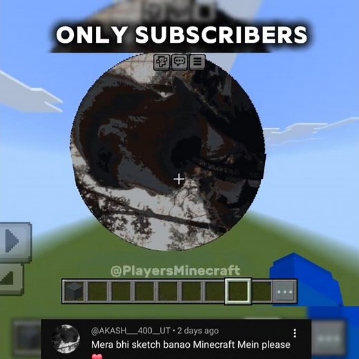 Minecraft Pixel Art Build 🎨