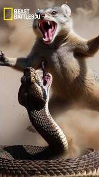 Mongoose vs 3 Nightmares ⚡ Fastest Animal Alive! #shorts