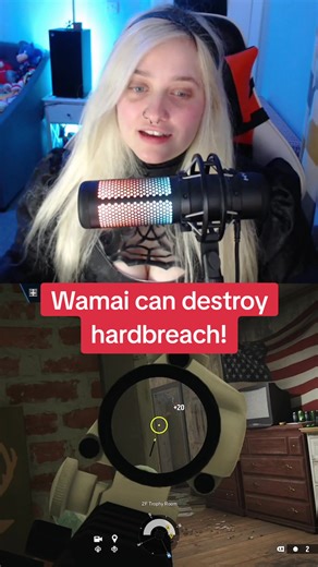 Wamai is a meta OP right now since he has the ACOG so learn how to use him well. #RainbowSixSiege #R6News #R6Tip #womeningaming #womeningaminguk #TitaniumRolo