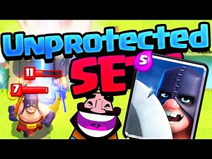 Unprotected Sets - Clash Royale - DON'T DO IT!