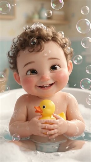 Timmy's Bath Time! 🛁🦆 Splish Splash Fun | Toddler Routine #cartoon