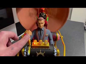 HG Wells The Time Machine model kit built and lit
