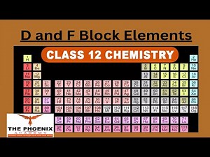 🔥 D & F Block Elements Made Super Easy | Class 12 Chemistry