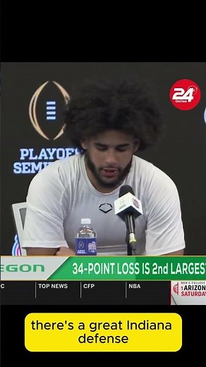 Dan Lanning & Dante Moore React After Oregon’s CFP Semifinal Loss to Indiana
