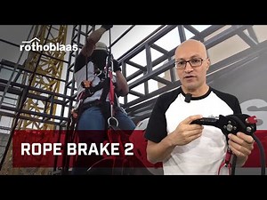 How to use a rescue descender - ROPE BRAKE 2 - Rothoblaas