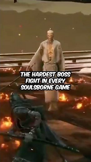 Hardest Boss Fight in Every Soulsborne Game