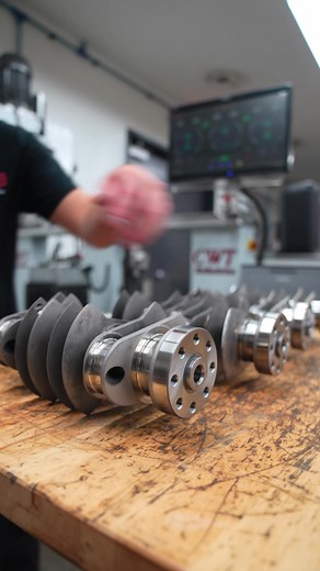 The Devil is in the details 😈 Using our CWT balancer machine to achieve a precision balanced crank for a high revving destroker EJ engine build. | IAG Performance