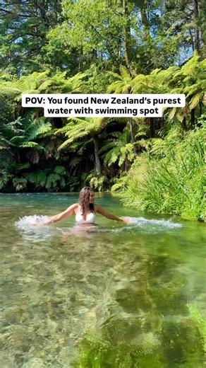 Raajlakshmi M Khairwa | Travel Content Creator | Location details ⬇️ 📍Blue Springs, Putāruru 💙 Crystal-clear, ice-cold water flowing straight from underground aquifers — one of the purest... | Instagram
