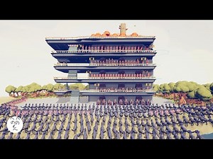 TABS Hotel Raptors Attack in TABS Map Creator Modern Building Totally Accurate Battle Simulator