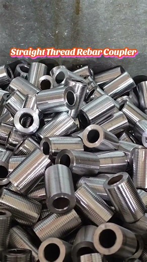 Parallel Thread Rebar Couplers, Grade I quality, fast installation, sturdy and durable.#rebar