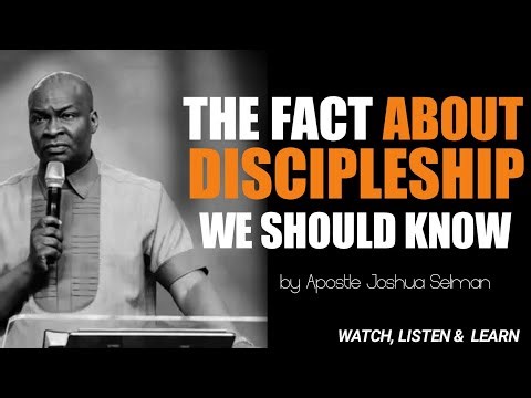 THE FACT ABOUT DISCIPLESHIP WE SHOULD KNOW