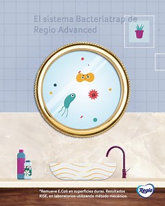 ¿Ya conoces la nueva tecnología Bacteriatrap de Regio® Advanced? Son 50% más resistentes y absorbentes. | Papel Regio