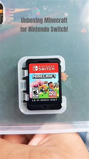 Unboxing Minecraft for Nintendo Switch! 💎⛏️