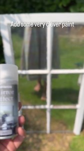 From window to rustic mirror 💫 Follow @greenmamauk top tips on how to create your own vintage mirror with our Mirror Effect Spray. Step 1: Give the window a good wipe over with soapy water and dry thoroughly. Step 2: Use a spray mirror effect to coat the panes of glass. You need to spray on the reverse, to get the mirror effect on the front so make sure you have your window back to front! Tip: Mist the spray gently to avoid drips and get an even coverage Step 4: Allow to dry thoroughly. Turn th