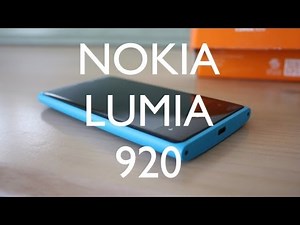 Nokia Lumia 920 Cyan Unboxing and First Review