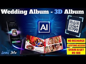 #albuminspire Turn Photos into MAGIC! ✨ AI MemoryBook - The Future of Digital Albums! (QR Codes!)