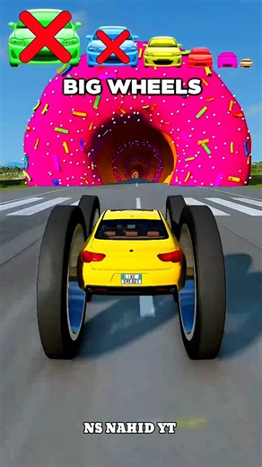 small&big car vs The rock &bald #shortvideo #shortsviral #fyp #ytshorts #viral #viralvideos