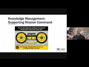 PMO1037 - Knowledge Management in the Department of Defense and Global Health