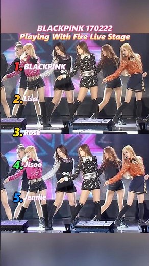 BLACKPINK Playing With Fire Live Stage#kpop #blackpink #lisa #jisoo #jennie #rose #music #dance