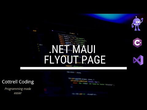 NET MAUI Flyout Page