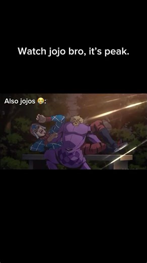 Only in JoJo’s Bizarre Adventure