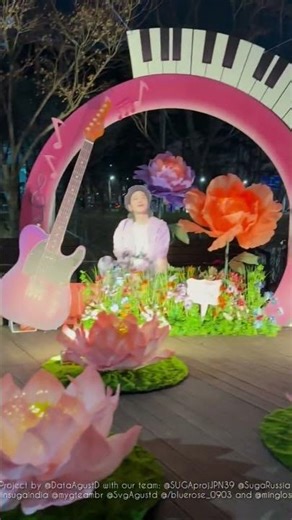 ARMYs did this magical birthday project for SUGA ✨💜