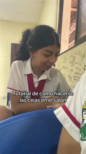 #colegio #tutorial #viralvideo #cejas #viral