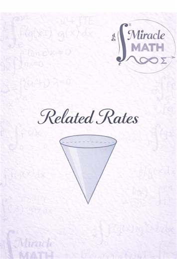 Dreading related rates? Don’t worry, let me show you! #fyp #relatedrates #derivatives #calculus #implicitdifferentiation