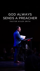 "God always sends a preacher." -Kyler Smith To watch the full sermon, “HOW GOD SAVES,” visit HickoryGrove.org/sermons. | Hickory Grove Baptist Church