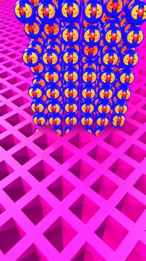 Insane 3D Balls Explosion 💥 Satisfying Loop#3DArt #OddlySatisfying #Shorts