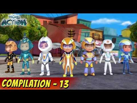 VIR: The Robot Boy Cartoon In Hindi | Compilation 13 | Hindi Cartoons for Kids | Wow Kidz Action #ru