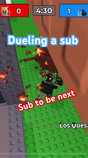 Dueling a sub #roblox #phonkagressive #videogamemusic #clashroyale #music