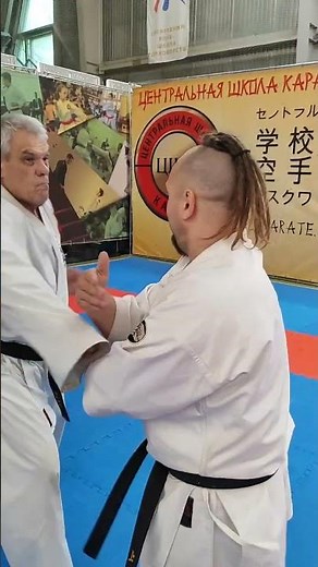 Uechi ryu karate technique (bunkai) demo / season 2026 Central School of Karate / Uechi ryu Karate