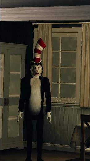 The Cat in the Hat Found My House…#shorts #gmod #horror