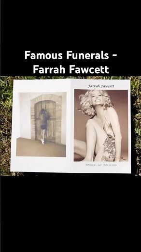 Famous Funerals - Farrah Fawcett #death #history #funeral #family #celebrity #farrahfawcett #rip