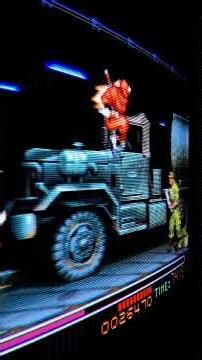 SONY KV20S40 - RGB SCART MOD - SNES - THE NINJA WARRIORS - #crtgaming #rgbmod #retrogaming #snes