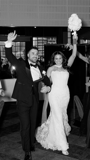 Film My Wedding on Instagram: "Liana & Nathan, a classic romance in the heart of Melbourne 🤍 @lianastanogias @nstanogias Film: @filmmywedding_ Dress: @cappellazzocouture Venue: @metropolisevents Photography: @studiodanielle.photography Makeup: @ekara_ Content: @australiaweddingsofficial Hair: @shaunas_big_tease"