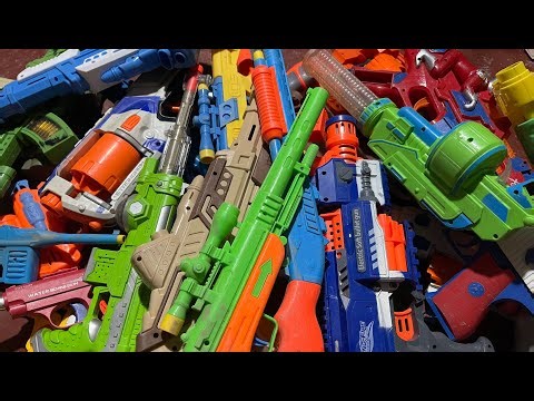 Special Forces military toy gun set unboxing, 98K sniper rifle, RPG rocket launcher, Delta Force gun